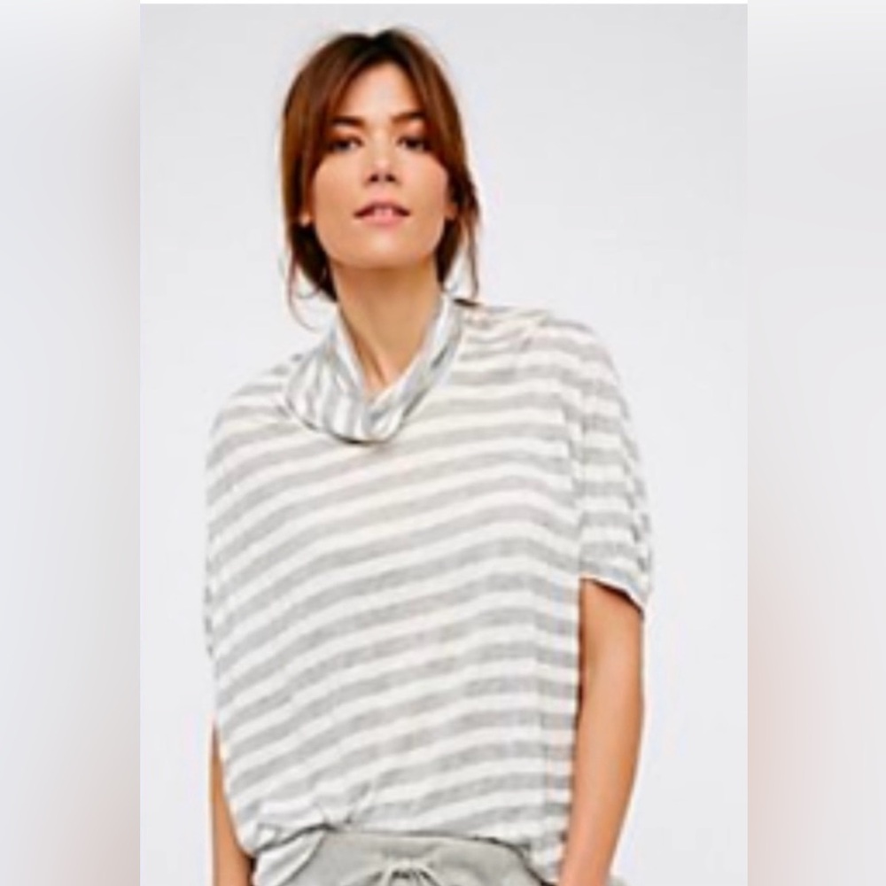 Free People High Neck Striped Tunic/Dress size XS